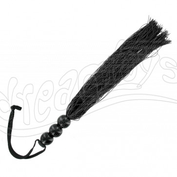 Medium Rubber Whip Black