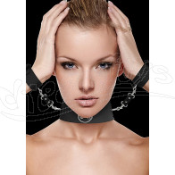 Collar with Cuffs - Black