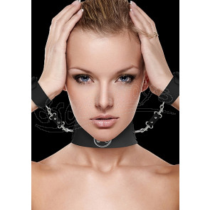 Collar with Cuffs - Black