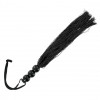 Medium Rubber Whip Black