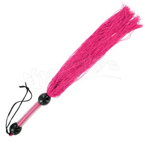 Large Rubber Whip Pink